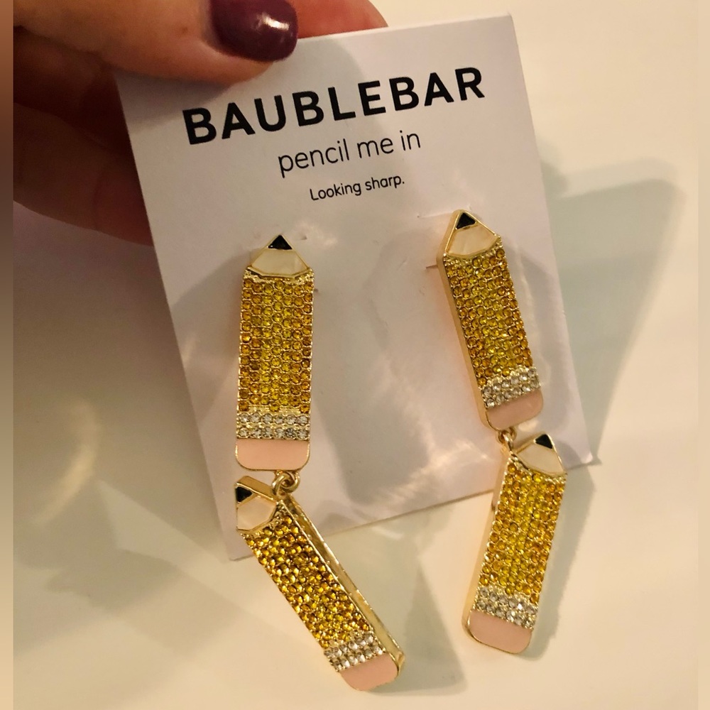 Pencil Me In! Sparkly ✏️ Earrings